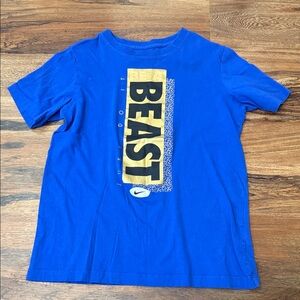 Nike Kids Blue 'Beast' Graphic Tee XL